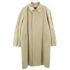 アクアスキュータム イギリス製 ライナー付き ステンカラーコート ベージュ Aquascutum メンズ 古着 【231201】