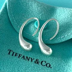 ティファニー フープ ティアドロップ ピアス エルサペレッティ RM5fe