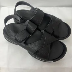 Re:getA ローヒールサンダル黒 L☆YA_016☆