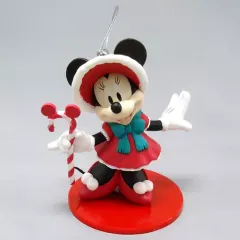 【中古】置物・装飾品 ミニーマウス オーナメント 「Happyくじ ディズニークリスマスオーナメント2015」 ミッキーマウス＆フレンズシリーズ オーナメント賞
