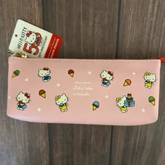 ハローキティ ペンポーチ スリム3P舟形ポーチ チラシ