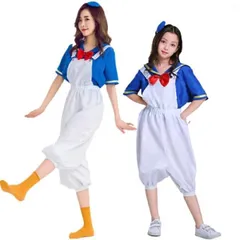 ハロウィンコスプレ仮装 コスプレ 衣装 ハロウィン ドナルドダック コスチュームセーラー服 アヒル ダック衣装 大人 レディース 女の子 かわいい 大きいサイズ アヒルちゃん 海軍 仮装