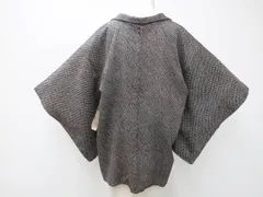 【一輝堂】リサイクル着物 羽織 総絞り 羽織紐付 正絹 身丈約75cm 裄丈64cm 25z08-5008