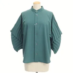 郵送買取 新品5台以上送料無料キャンペーン中！！  ISSEY 中古】イッセイミヤケ MIYAKE プリーツ加工 2023年春夏 カットソー(半袖+袖なし)