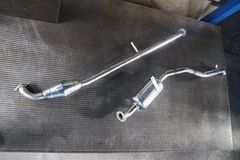 EK9 無限 マフラー 中間パイプ リアピース当時物 ホンダ シビック EG6