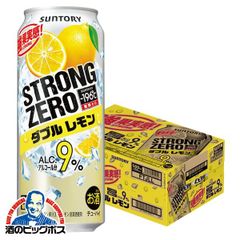 サントリー －196℃ ストロングゼロ ダブルレモン 500ml×1ケース/24本(024)『ASH』【沖縄・離島配送不可】 