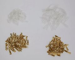 丸型ギボシ端子 104型(4mm) オス・メス・スリーブ 50セット ①