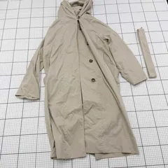 ◇ ⊇ イッツインターナショナル シンプル 長袖 トレンチコート サイズF ベージュ系 レディース ▽ E  【1509100025399】のサムネイル