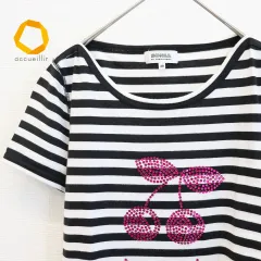ソニアリキエル SONIA BY SONIARYKIEL ボーダーカットソー Tシャツ 885069nのサムネイル