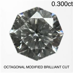 【新品】OCTAGONAL MODIFIED BRILLIANT CUT ダイヤモンドルース