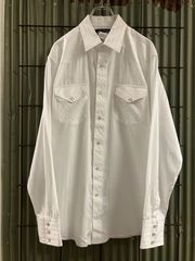 Old Wrangler Western Shirt ラングラー　ウエスタンシャツ　ストライプ　柄シャツ　長袖シャツ
