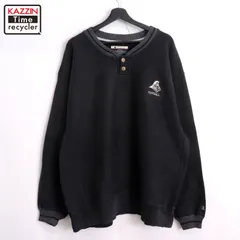 00s Champion ヘンリーネック リバースウィーブスウェット メンズ 表記XXLサイズ