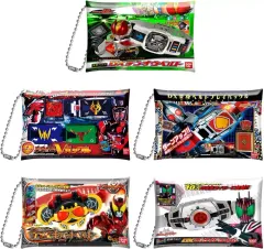 【中古】バッグ 全5種セット 「仮面ライダー 変身ベルトパッケージポーチvol.1」