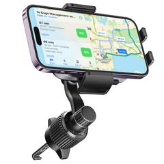 車載ホルダー スマホホルダー 車 エアコン吹き出し口用 UGREEN 自由調整のアーム 手帳型ケース対応 片手操作 取付簡単 360度回転 iPhone/Galaxy/Xperia/LG/SHARP/Xiaomi/OPPOなど4-7インチ多機種対応
