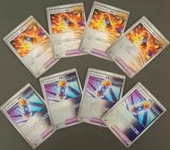 ブーストエナジー モンスターボールミラー 古代4枚 ブーストエナジー未来4枚 モンスターボールミラー