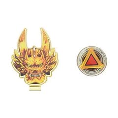レア！牙狼 GARO ピンズ ピンバッジ 3点セット 黄金騎士 ザルバ 冴島鋼