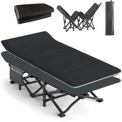 【人気商品】折りたたみベッド こっと 折り畳み式ベッド アウトドアベッド 耐荷重200kg コット キャンプベッド キャンプベッド 簡易ベッド 防水 通気性 ATORPOK 軽量 収納便利