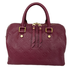 ルイヴィトン LOUIS VUITTON ハンドバッグ スピーディ バンドリエール25 モノグラム アンプラント レザー M40764