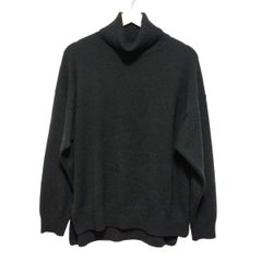 レオナール 七分袖セーター サイズL L レディース美品 - ダーク  