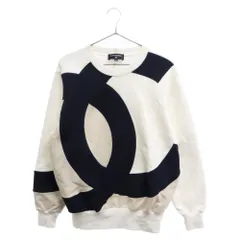 CHANEL コットンマドモアゼルココマーク 裏起毛スウェット/トレーナー 44 CHANEL コットンマドモアゼルココマーク 裏起毛スウェット