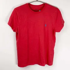 【未使用】ポロラルフローレン POLO RALPH LAUREN 半袖 Tシャツ S レッド レディース