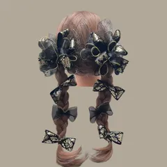 大人気　新作 hr19 髪飾り 卒業式 成人式 結婚式 入学式　発表会　リボン