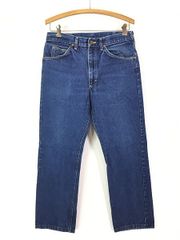 古着 80s Lee 200 濃紺 デニム パンツ ジーンズ ストレート W31 L28 