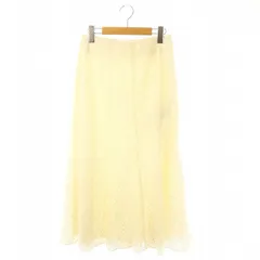 ロッソ ROSSO アーバンリサーチ 24SS マーメイドスカート フレアスカート 総レース ロング F オフホワイト /ES ■OS