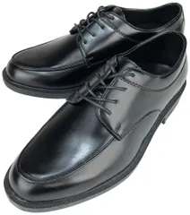 2480 bl 防水 Ｕモカレースアップ メンズ 幅広 甲高 4E ビジネスシューズ