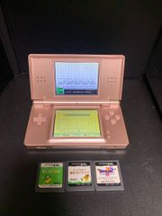Nintendo DS lite 任天堂　ニンテンドー　ニンテンドウ　本体　ソフト 3つ