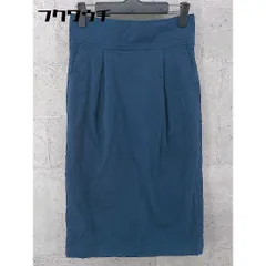 ◇ Ray BEAMS レイ ビームス 膝下丈 スカート サイズ1 ブルー レディース 【中古】 【1002801609238】