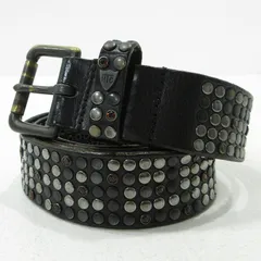ピーナッツスタッズベルト ブラック A'gem/エージェ ム HTC似 ピーナッツスタッズベルト ブラック A'gem/エージェ ム HTC似