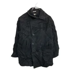 ピーコート Ｍサイズくらい レディース ブラック ウール 古着卸 アメリカ仕入 t2412-3057