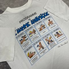 Tシャツ 半袖 エロT  L'HOMME DYNAMIQUE イラスト プリント 2XL 古着 古着屋 埼玉 ストリート オンライン 通販 アメカジ ビンテージ 2401022