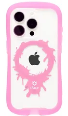iFace Reflection Neo Magnetic iPhone 15 Pro ケース MagSafe 対応 クリア 強化ガラス (クリアピンク/ペイント)【アイフェイス アイフォン15プロ用 カバー マグセーフ】