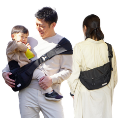 Hug育 バッグ DDiccho 抱っこができる ショルダーバッグ 抱っこ紐 20kg 30kg 抱っこ大容量 収納 おしゃれ かわいい スリング 軽量 女性 男性 抱っこバッグ 子供 子ども こども だっこ 抱っこカバン 抱っこバック ダッコバッグ 補助