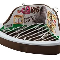 マルカン うさぎのトイレNEO ブラウン
