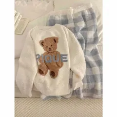 【ラスト1点】ジェラートピケ テディベアのパジャマ ゆる