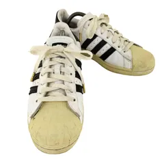 アディダス adidas Superstar White Black Aged Sole メンズ JPN：27.5 