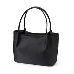 【在庫処分】[福正堂] (京都 西陣織 職人の手作り） フォーマルバッグ 黒 ブラックフォーマル バッグ 冠婚葬祭 女性 喪服 葬式 葬儀用 お葬式 大きめ 日本製 袱紗セット