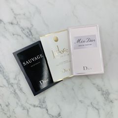 ［未使用品］Dior ディオール Miss Dior EAU DE PARFUM サンプル 香水 j'adore Parfum d'eau Eau de Parfum SAUVAGE Eau de Toilette 01-0056