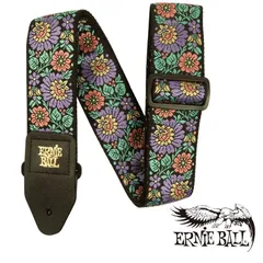 ERNIE BALL EVENING BLOOM JACQUARD STRAP ストラップ [#5340]〈アーニーボール〉