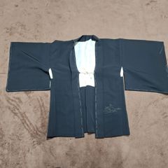 羽織り　着物　メンズ　黒　ブラック