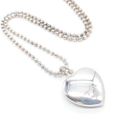 agete アガット ネックレス シルバー SILVER ハート ロケット