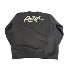 70.ROTAR Classic Logo Sweat Lサイズ【併売品】