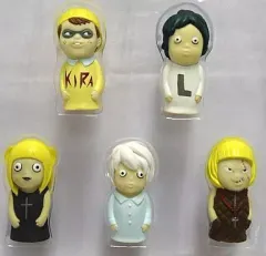 【中古】フィギュア [単品] ニア特製キラ事件シミュレート指人形5体セット 「DEATH NOTE HOW TO READ 13」初回限定特装版BOX同梱品