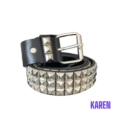 スタッズベルト 海外ラッパー トラップスター trapstar y2k mnml ブラック