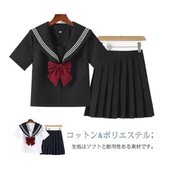 新品 セーラー服 学生服 衣装 仮装 制服 コスチューム 上下セット 長袖 半袖 女子高生 JK制服 ネイビー コスプレ ハロウィン 高校生 可愛い スカート 蝶結び レディース 大きいサイズ 学 kkkssf