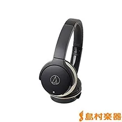 【中古】「非常に良い」オーディオテクニカ ワイヤレス ヘッドホン Sound Reality ATH-AR3BT BK [ブラック・ゴールド]