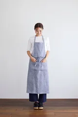 【最終価格】fog linen work 若山曜子リネンエプロンブラック 2025年最新】fog linen work エプロン・三角巾の人気アイテム